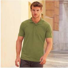Fruit of the Loom Pique Poloshirt - Rot