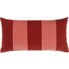 Christina Lundsteen Stripe Velvet Komplett dekorationskudde Röd (80x40cm)