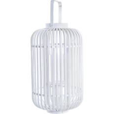 Bambus lanterne Dkd Home Decor Krystal Hvid Bambus 28 Lanterne