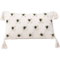 Venture Home Millie Housse de coussin Blanc, Vert, Beige (50x30cm)