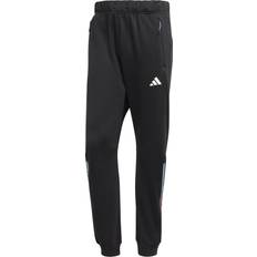 Herren - Rot Hosen Adidas 3-Stripes Knitted Trainingshose Herren - Dunkelblau