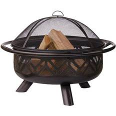 Garden & Outdoor Environment Endless Firebowl with Geometric Design