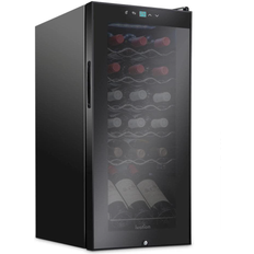 18 bottle wine cooler Ivation IVFWCC181LBW Black