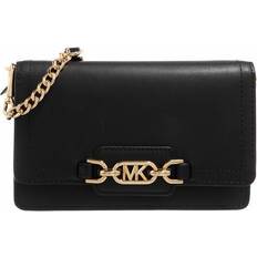 Michael Kors Schwarz Umhängetaschen Michael Kors Heather Extra-Small Crossbody Bag - Black