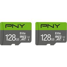 Pny micro sd card PNY Elite microSDXC Class 10 UHS-I U1 100MB/s 128GB (2-Pack)