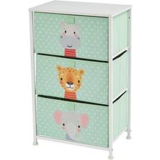 Chests Kid's Room Liberty House Toys Jungle 3 Drawer Kids Storage Chest