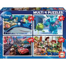 Cars de Pixar Puzzles Classiques Educa Multi 4 Puzzles Pixar 380 Pieces