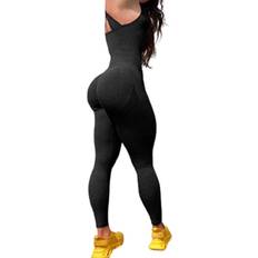 Fitness & Gym - Green Jumpsuits & Overalls OQQ High Waist Butt Lift Jumpsuits Women