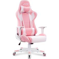 Ergonomic swivel gaming chair Homall Ergonomic Adjustable Swivel Gaming Chair Pink