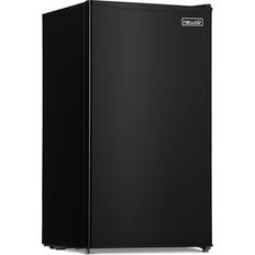 1.7 CU FT single -door mini offers refrigerator, black