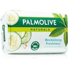 Rijpe Huid Stukken zeep Palmolive Revitalizing Freshness Bar Soap Green tea & Cucumber