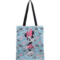 Turkosa Toteväskor Karactermania Minnie Mouse Tropic Shopping Bag