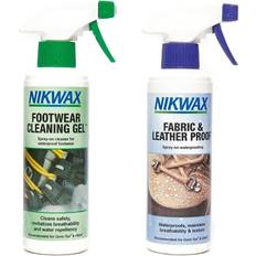 Nikwax Footwear Cleaning Gel/Fabric & Leather Proof Spray 2