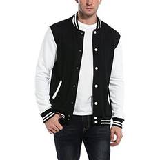 Coofandy Mens Fashion Varsity Jacket