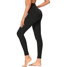 High Waisted Leggings for Women - Black