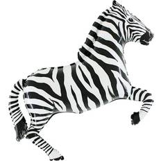 Stribede Dyre- & Figurballoner Animal & Character Balloons Zebra 90cm