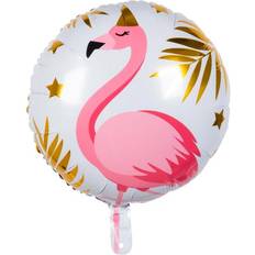 Dier Folieballonnen Foil Balloons Flamingo 45cm