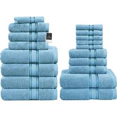 100% Cotton Bath Towel Silver, Beige, Grey, Blue, White (137.2x71.1cm)