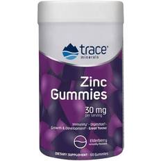 Trace Minerals Research Zinc 300mg Elderberry Gummies 60 stk