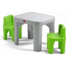 Plastic Furniture Set Step2 Mighty My Size Table & Chairs Set