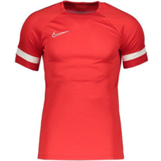 Nike Dri-FIT Academy Short-Sleeve Football Top Men - University Red/White