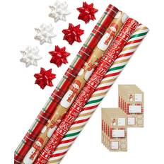 Christmas Wrapping Paper & Gift Wrapping Supplies Papyrus Gift Wrapping Papers American Greetings Christmas 41pcs