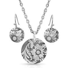 Silver - Women Jewelry Sets Montana Silversmiths Art of the Buckle Jewelry Set - Silver