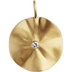 Stine A La Feuille Pendant - Gold/Transparent