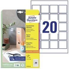 Square Labels A4 45x45mm 500pcs