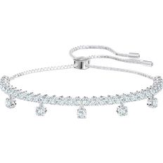 Swarovski Silver Plated Bracelets Swarovski Subtle Bracelet - Silver/Transparent