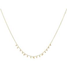 Bybiehl jungle vine ByBiehl Jungle Vine Sparkle Necklace - Gold/Transparent