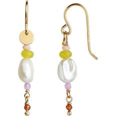 Baroque ørering stine a Stine A Petit Baroque Earring - Gold/Pearl/Multicolour