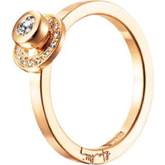 Vigselringar Efva Attling Avo Wedding Ring - Gold/Diamonds