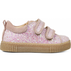 Angulus Sneakers Børnesko Angulus Sneakers with Velcro - Rose Glitter