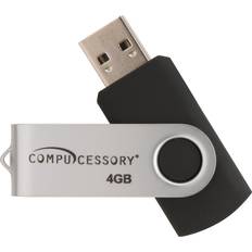 4 GB Memory Cards & USB Flash Drives Compucessory Password Protected 4GB USB 2.0