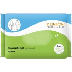 Beste Våtservietter Klinion Bodywash Sengebadsservietter 4-pack