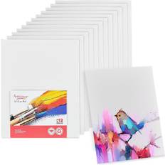 Recycled Materials Painting Accessories Artlicious Canvas Panels 8x10" 12-pack