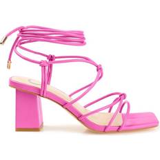 Foam Heeled Sandals Journee Collection Harpr - Pink