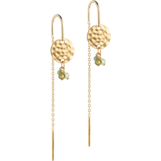 Enamel abella ENAMEL Copenhagen Abella Earrings - Gold/Calm Green