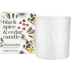 This Works Black Spice & Cedar Scented Candle 220g