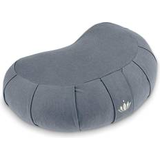 Bomuld - Meditationspuder Yogaudstyr Lotuscrafts Zafu Meditation Cushion Siddha Half Moon