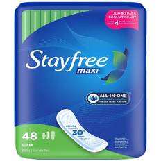 Maxi pads with wings Stayfree Super Maxi Pad 48-pack