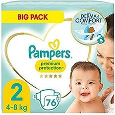 Pampers 4 Pampers Premium Protection Size 2 4-8kg 76pcs