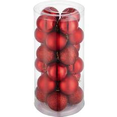 tectake Baubles Adorno de Árbol de Navidad 4cm 24pcs