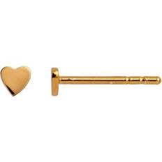 Stine A Petit Love Heart Earring - Gold