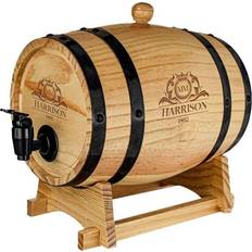 Acier Distributeurs de Boissons MikaMax Barrel Wine Distributeur de Boissons 3L