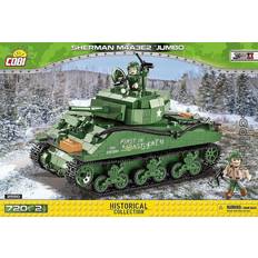 Plastic Blocks Cobi Sherman M4A3E2 Jumbo