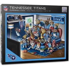 Jigsaw Puzzles YouTheFan Tennessee Titans Purebred Fans A Real Nailbiter 500 Pieces