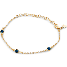 Susanne Friis Bjørner Bracelet - Gold/Blue