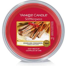 Plastic Scented Candles Yankee Candle Sparkling Cinnamon Scenterpiece Scented Candle 2.2oz